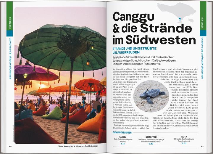 Produktbild Reiseführer Bali, Lombok & Nusa Tenggara (Deutsch, Mark Johanson, Sofia Levin, Virginia Maxwell, MaSovaida Morgan, 2024)