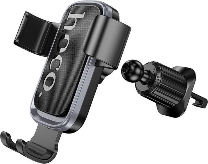 Immagine prodotto Hoco Auto holder gravity car holder for air vent H80 black metal gray