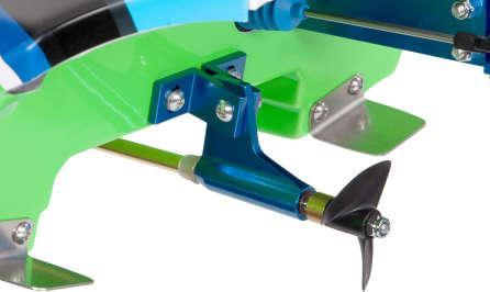 Actual product image Traxxas DCB M41 40 Inch Catamaran Brushless Green/Blue