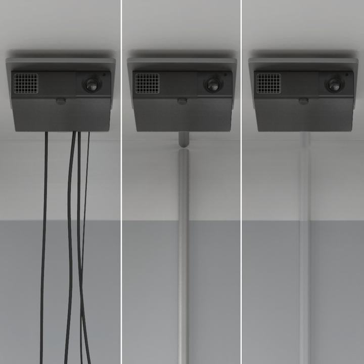 Actual product image Hama Plastic cable duct, semicircular (Duct, 100 cm)
