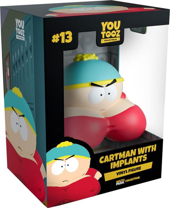Actual product image Youtooz South Park Vinyl figurine Cartman avec implants 8 cm