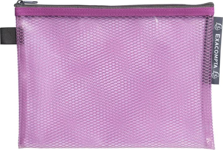 Image du produit Exacompta Transparente Tasche/Etui mit Reissverschluss, flexibles Recycling-PP, Kollektion Pop'N Co