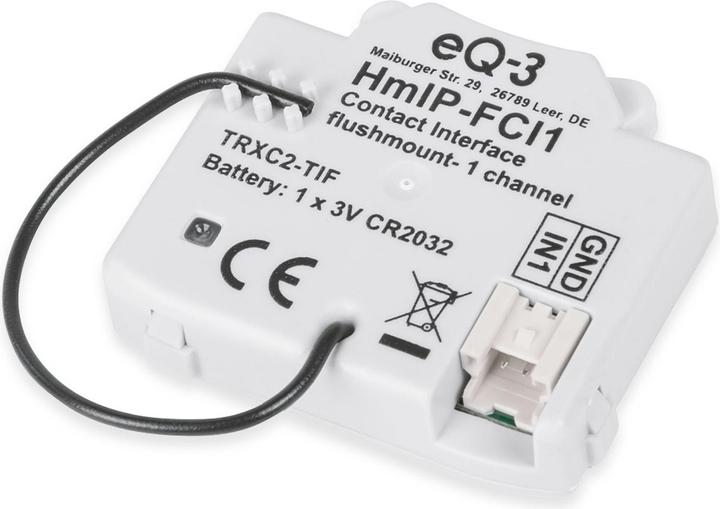 Homematic IP Kontakt-Schnittstelle,Unterputz,1-f (Schaltaktor)