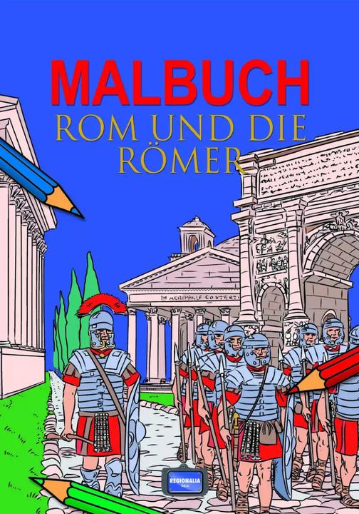 Produktbild Malbuch Rom und die Römer
