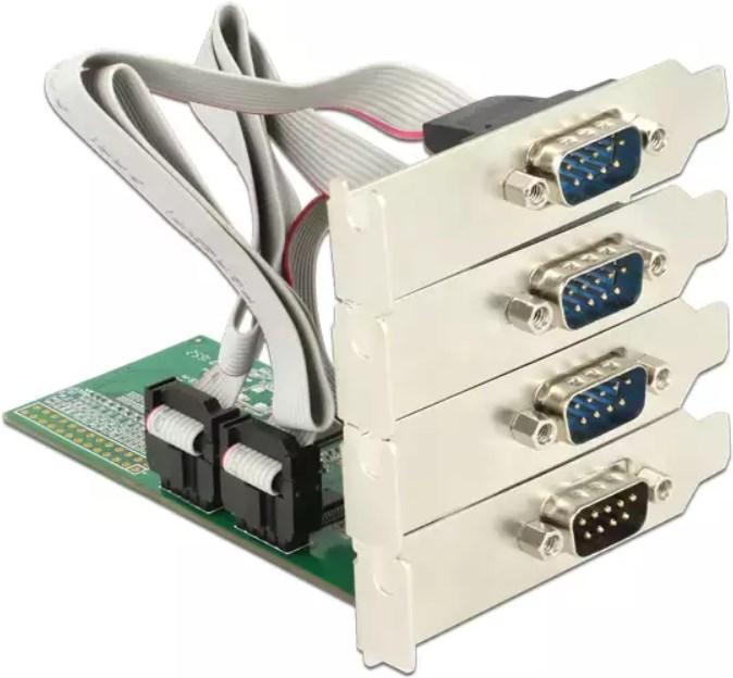 Image du produit Delock PCIe 4x D-Sub9