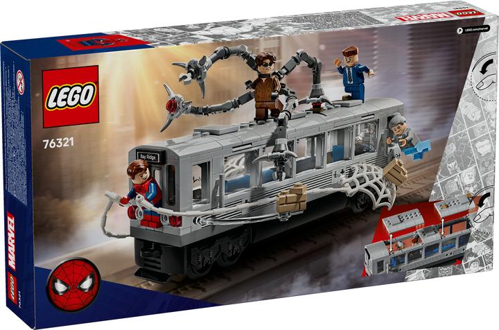 Immagine prodotto LEGO Spider-Man vs. Doc Ock: Showdown in der U-Bahn (76321, LEGO Marvel)