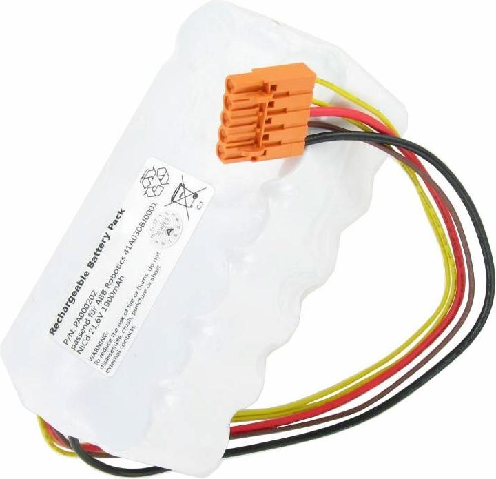 Actual product image AccuCell Battery ABB Robotics 41A030BJ0001 (21.60 V, 1900 mAh)