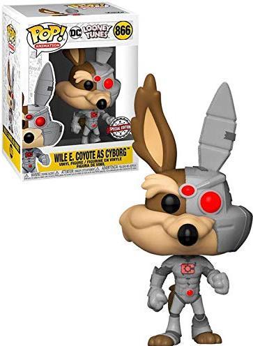Actual product image Funko Pop! Looney Tunes : Wile E Coyote Cyborg (866) EXM