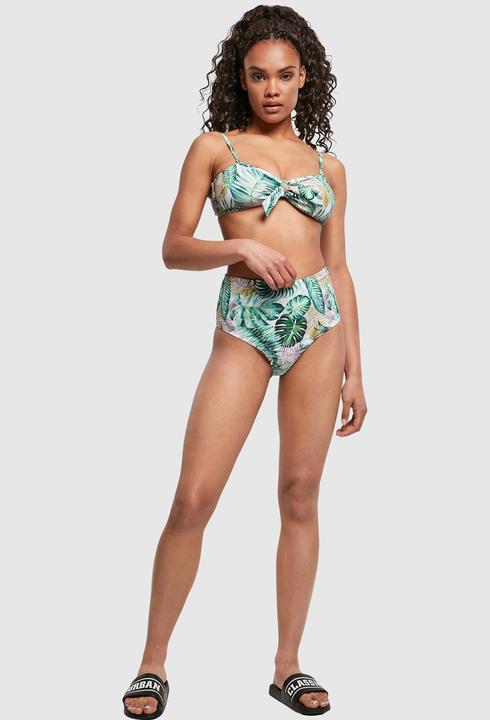 Actual product image Urban Classics Ladies High Waist Pattern Bikini - 12118 (XS)
