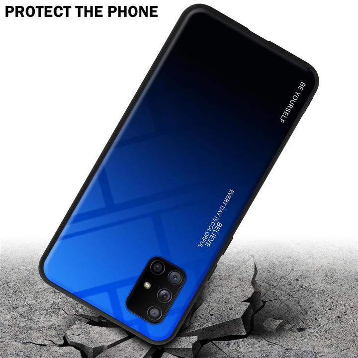 Image du produit Cadorabo Couverture en verre TPU 2 couleurs (Samsung Galaxy A71 5G)