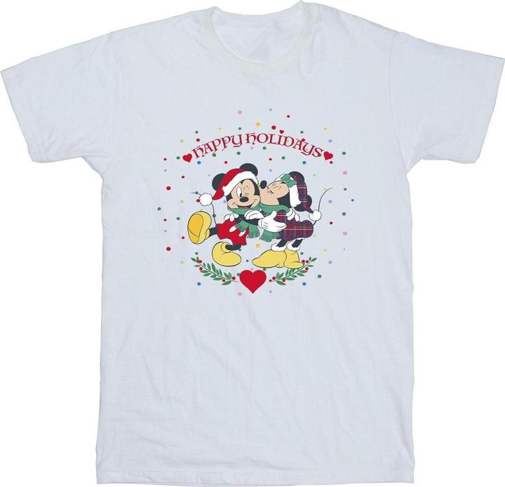 Disney Mickey Mouse Mickey Minnie Christmas TShirt Mädchen