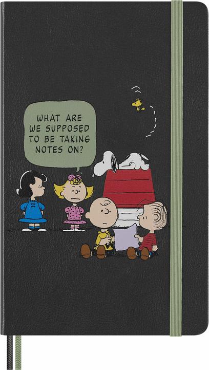 Moleskine Groupe Peanuts (13 x 21 cm, À rayures, Couverture rigide)