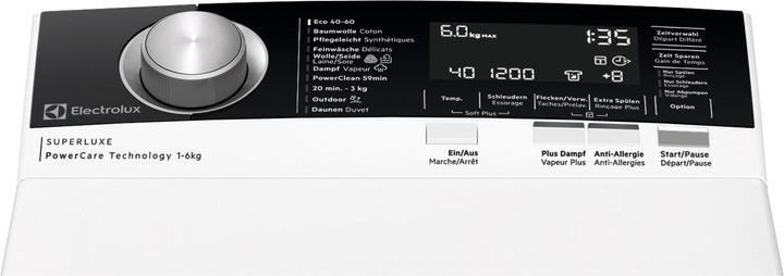 Produktbild Electrolux WASL5T500 (6 kg, Oben, CH-Stecker)