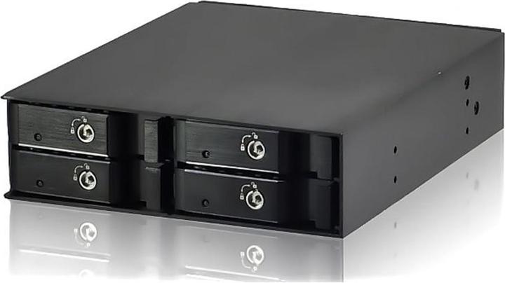 Image du produit JJ Computer JOUJYE JJ-1044M-SS 4 X SAS/SATA I II III Boîtier pour lecteurs de stockage 6.4 cm 2.5 pouces