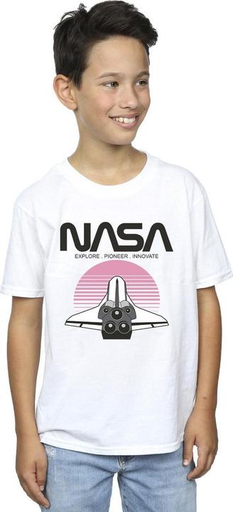 Immagine prodotto Nasa Space Shuttle Sunset Maglietta Ragazzi (104)