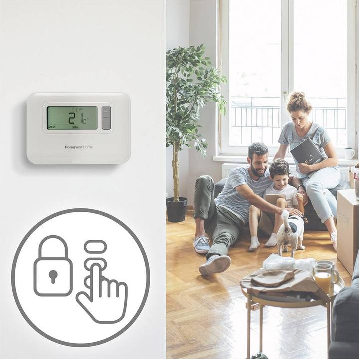 Productafbeelding Honeywell Kamerthermostaat T3 7 dagen stat, programmeerbaar, bedraad