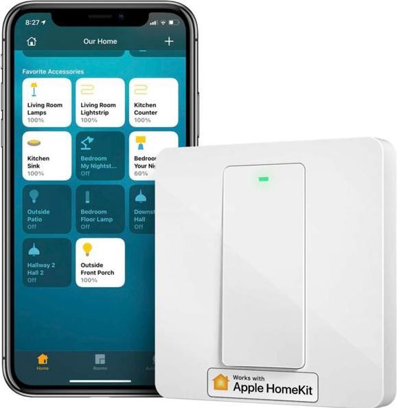 Immagine prodotto Meross Interruttore a parete intelligente Wi-Fi a 1 via