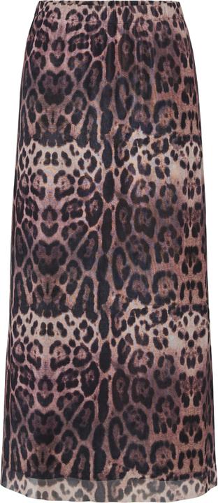 Actual product image Pieces PCFRIDA MESH LEOPARD Midirock (L)