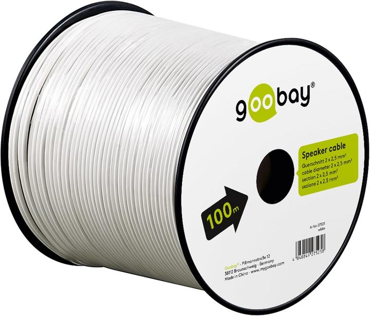 Produktbild Goobay Install (100 m, 2.50 mm²)