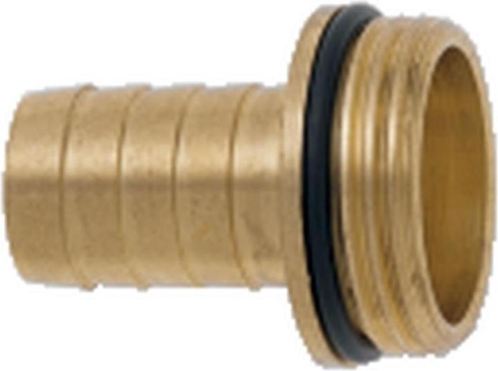 Productafbeelding Karasto 1/3 slangfitting GEKA plus messing Slangmaat 13 mm buitendraad 3/4 ″ vlakdichtend (Slangschroefverbinding, 13 mm)