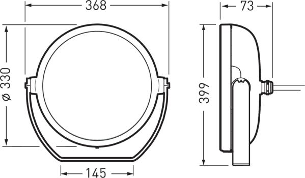 Produktbild Trilux LED-Anbauleuchte (7300 lm)