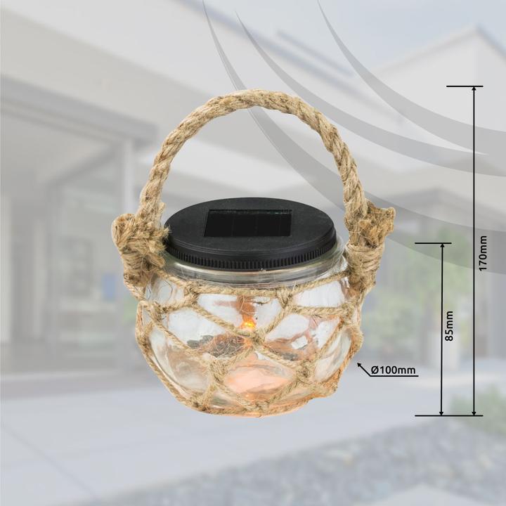 Produktbild Globo Solarglas Mit (100 lm, IP44)