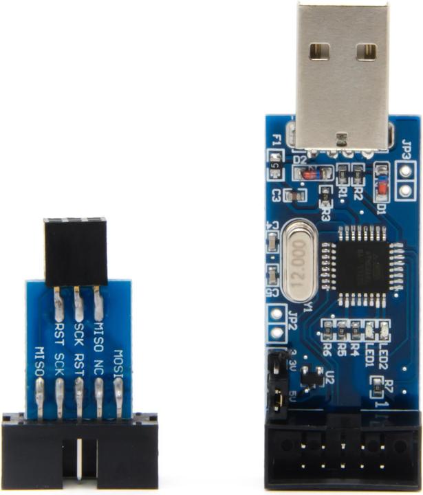 Image du produit Purecrea USBasp AVR Programmer USB ISP avec adaptateur mâle