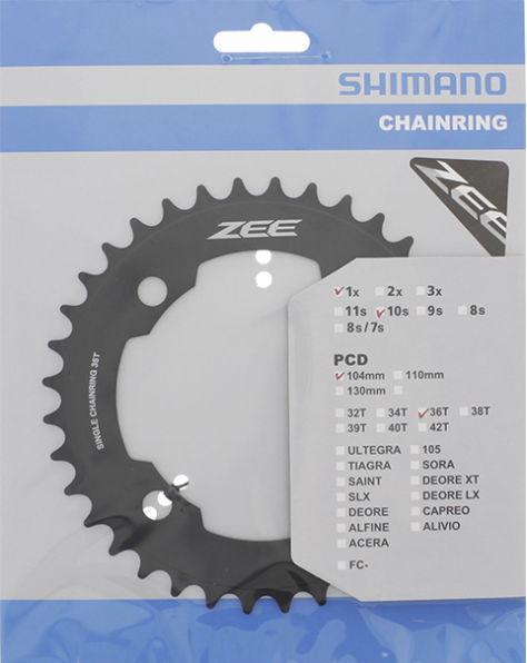 Image du produit Shimano Plateau de pédalier ZEE FC-M640 (36)