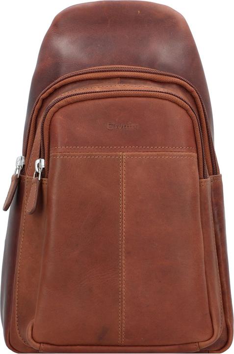 Esquire Dallas Umhängetasche Leder 20 cm