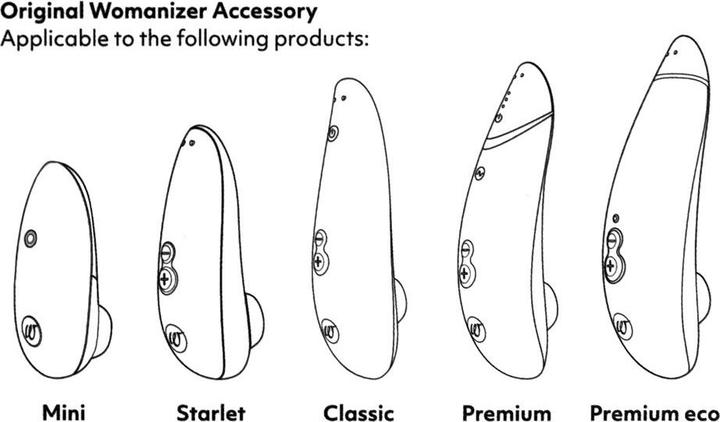 Actual product image Womanizer Premium replacement caps