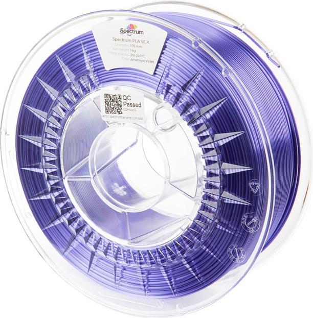 Immagine prodotto Filamento SILK PLA 1,75mm Amethyst Violet 1kg (PLA, 1.75 mm, 1000 g, Viola)