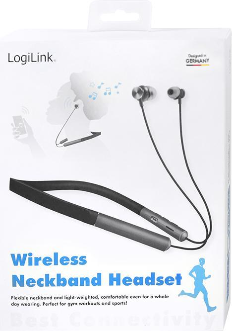 Produktbild LogiLink Bluetooth Stereo Sport-Headset (Kabellos)