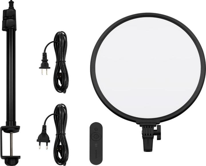 Produktbild Streamplify GLOW LIGHT 14 Softlight, EU-Netzkabel - schwarz (2.50 lm)