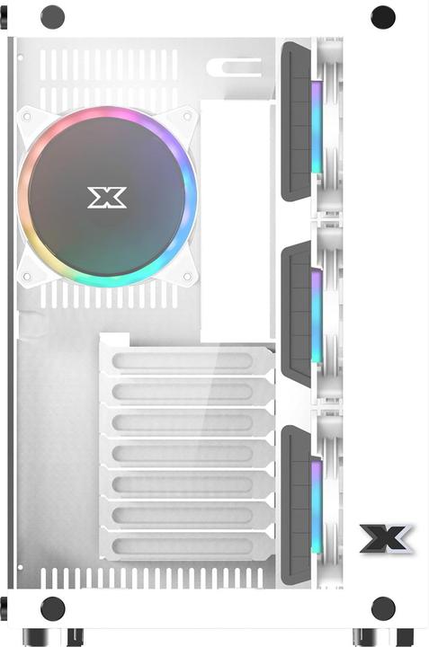 Immagine prodotto Xigmatek Boitier Moyen Tour ATX compatibile Aquarius Plus RGB con pannelli in vetro (bianco)