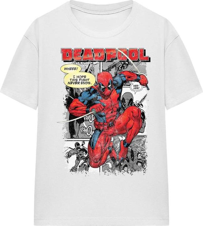 Immagine prodotto Deadpool Maglietta Striscia a Fumetti Adulto Unisex (L)