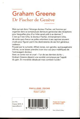 Produktbild Dr Fischer de Genève (Französisch, Greene Graham, 2019)