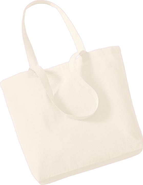 Westford Mill Organic Einkaufstasche aus Baumwolle 16 Liter (2 StückPackung) (16 l)