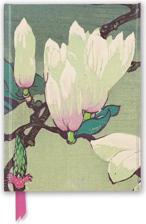 Actual product image NGS: Mabel Royds: Magnolia (Foiled Journal) (A5, Lined, Hardcover)