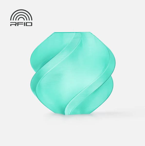 Productafbeelding Bambu Lab - PETG Translucent Refill - Teal - 1.75mm (PETG, 1.75 mm, Turkoois)