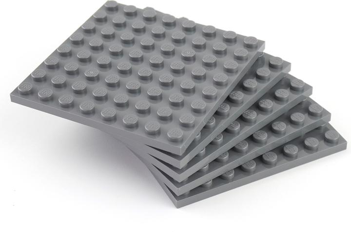 Actual product image LEGO 8x8 Building Plates Dark grey - Plates can be built on both sides - Star Wars 41539 Quantity 2 (41539, LEGO Accessories)