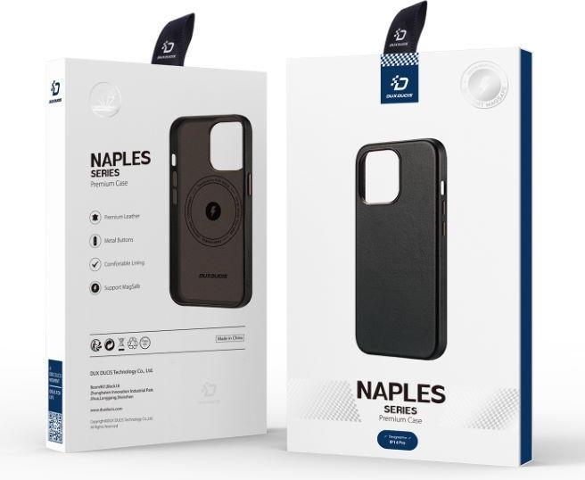 Immagine prodotto Dux Ducis Custodia in vera pelle della serie Naples (Apple iPhone 14 Pro)