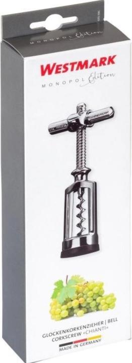 Produktbild Westmark Glockenkorkenzieher "Chianti"+GK, verch, 15.5x7x3.5 cm (1156 (Korkenzieher)