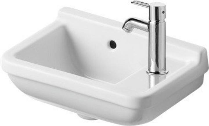 Produktbild Duravit Handwaschbecken Starck 3 40 cm wei 0751400000 (260 mm, 400 mm)