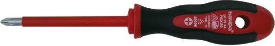 Haupa Screwdriver cross PH2 1000V 100mm 101944 (Cross recess)