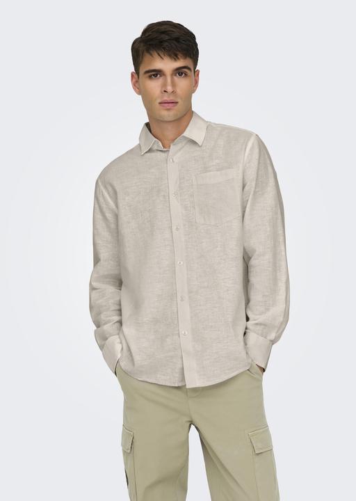 Immagine prodotto Only & Sons Onscaiden Life Reg Ls 1 Pkt Shirt Noos (XS)