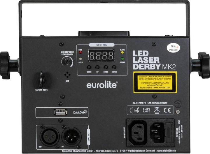 Actual product image Eurolite LED Laser Derby MK2