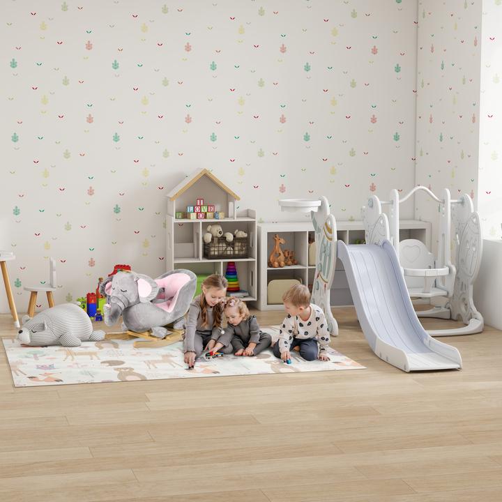 Produktbild Aiyaplay Kinderschaukel mit Rutsche und Ball