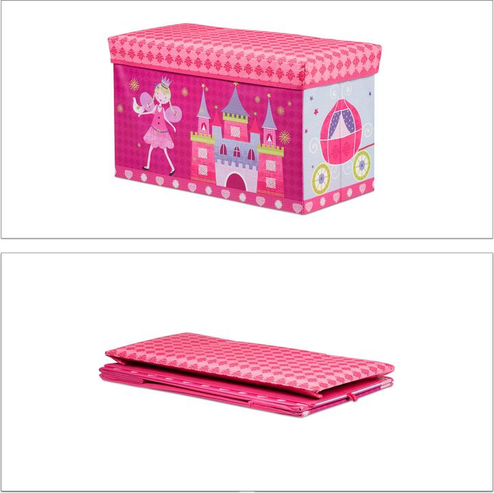 Immagine prodotto Relaxdays Pouf contenitore per bambini