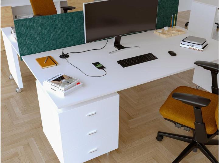 Produktbild IB Connect DIVUS Steckdoseneinheit schwarz 1x Typ 13 1x USB-C 60W 1x HDMI