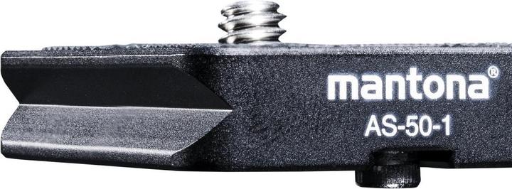 Produktbild mantona AS-50-1 (Stativ Schnellwechselplatte)